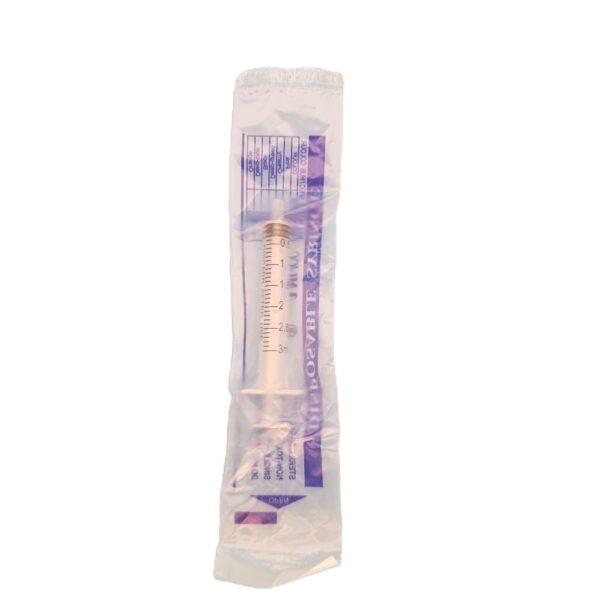 DISPOSABLE LUER SLIP SYRINGE 3mL (SINGLE) - Image 2