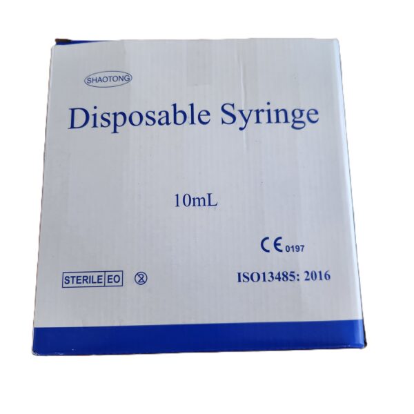 DISPOSABLE LUER SLIP SYRINGE 10mL (BOX OF 100)