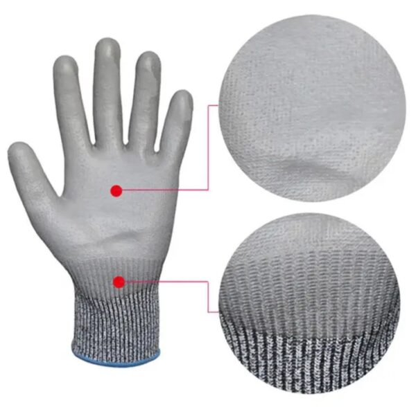 ANIT CUT RESISTANT SAFETY GLOVES - Image 2