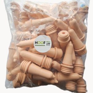 Peach Calf Teat pack of 50