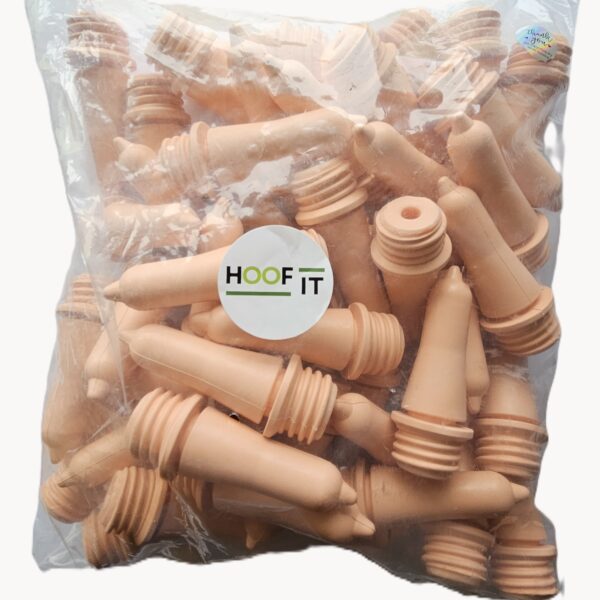 Peach Calf Teat pack of 50