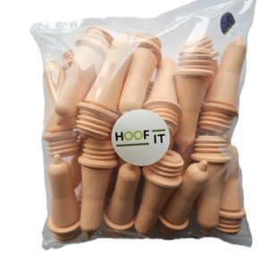 Peach Calf Teat pack of 25