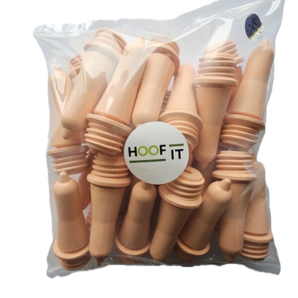 Peach Calf Teat pack of 25