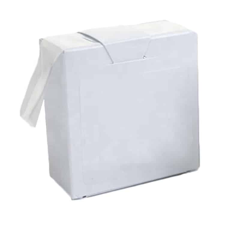 AI Gun Sanitary Sheaths 21" Long — Dispenser Box, Cattle Artificial Insemination 3 AI gun sanitary sheath dispenser box shown from above with the top flap
